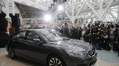 The 2014 Honda Accord is named the Green Car of the Year.